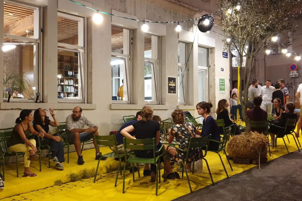 Edmond & Fils est fier d’avoir participé à l’événement Park(ing) day, à Lyon, ce vendredi 20 septembre-2