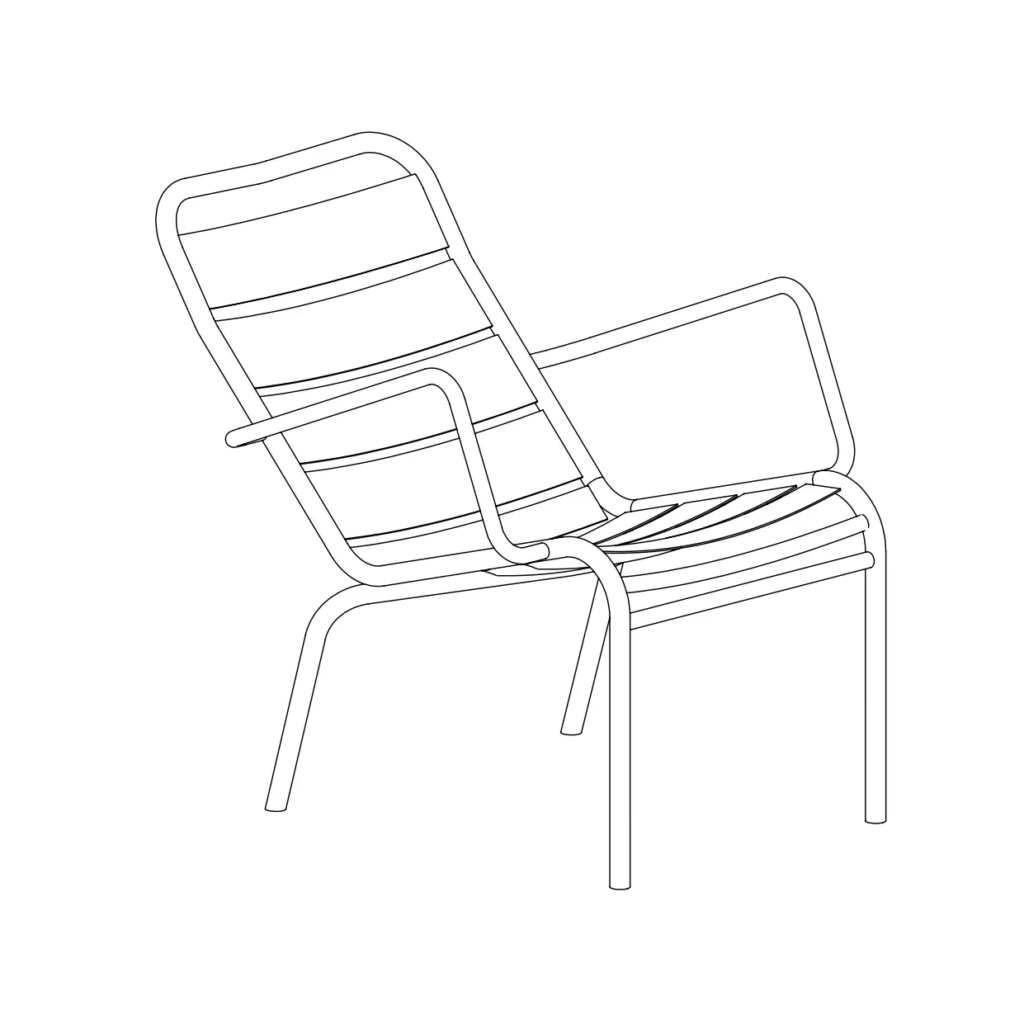 Low Armchair_Tuileries
