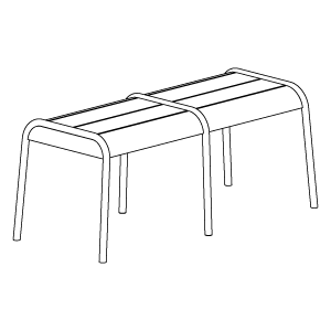 Edmond Product_Tuileries Bench