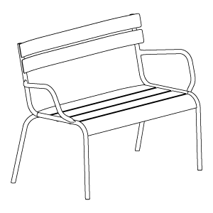 Edmond Product_Tuileries Armrest Settee