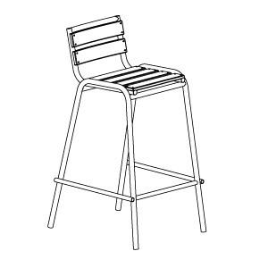 Edmond Product_French Riviera Stool